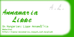 annamaria lippe business card